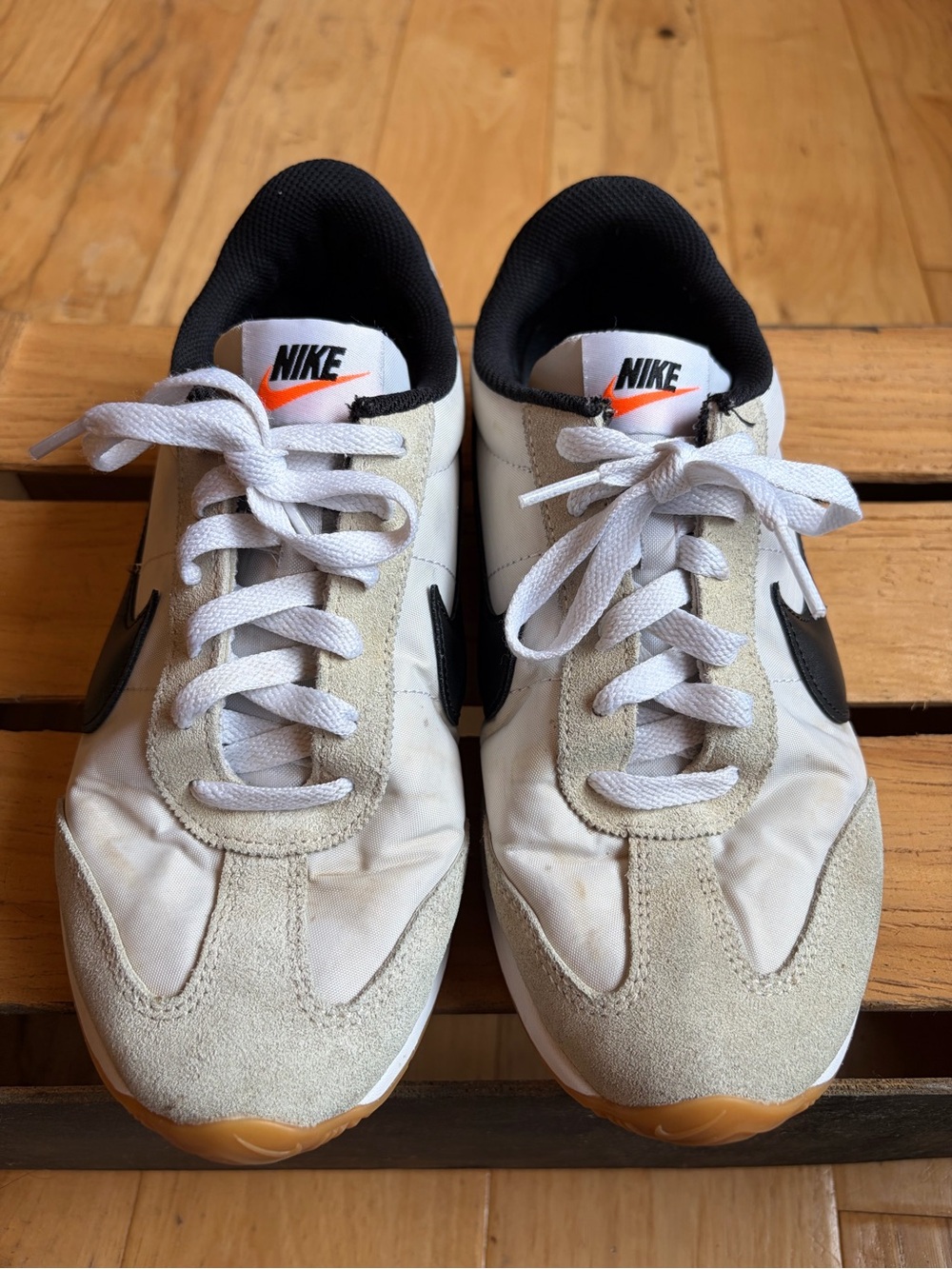 Nike Pacific White, Black & Gum Low-Top Sneakers